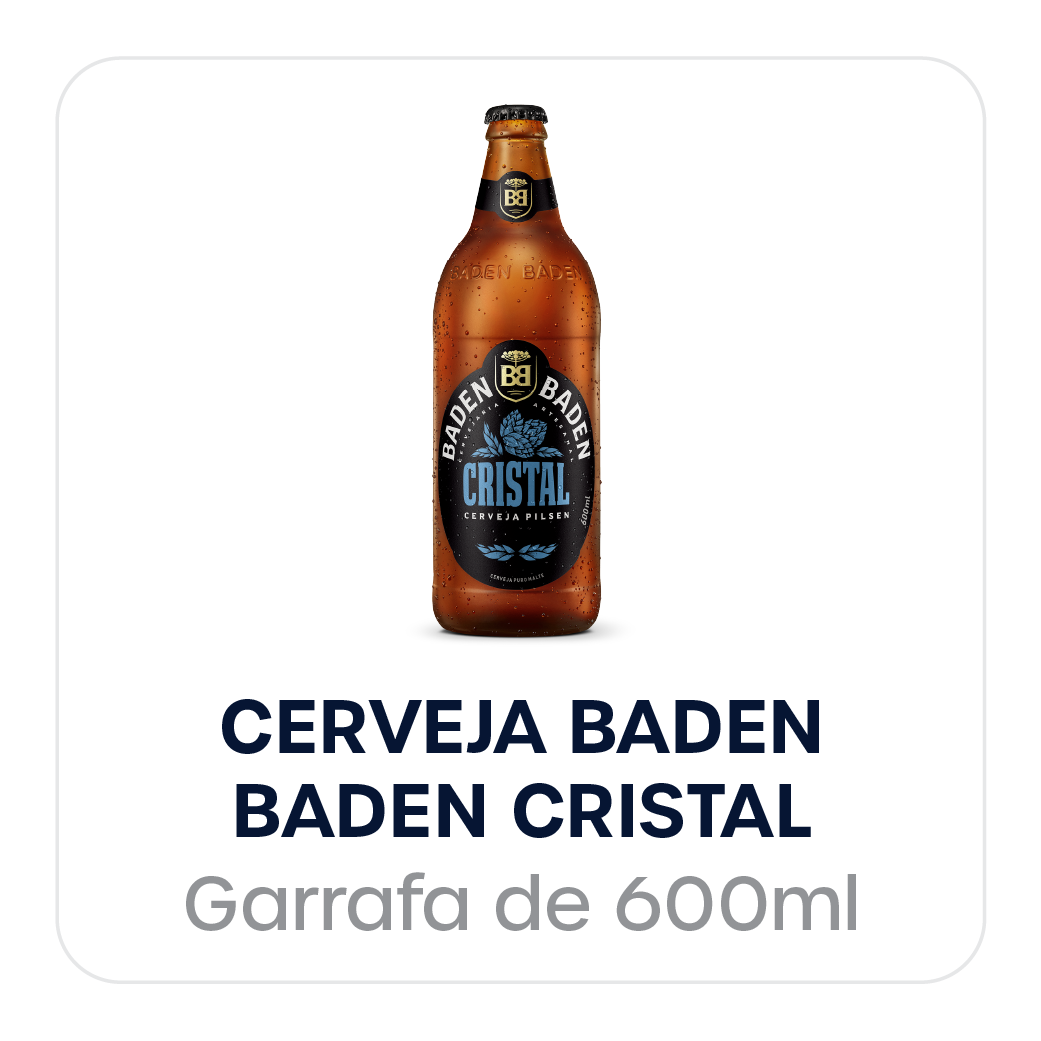 Cerveja Baden Baden Cristal 600ml