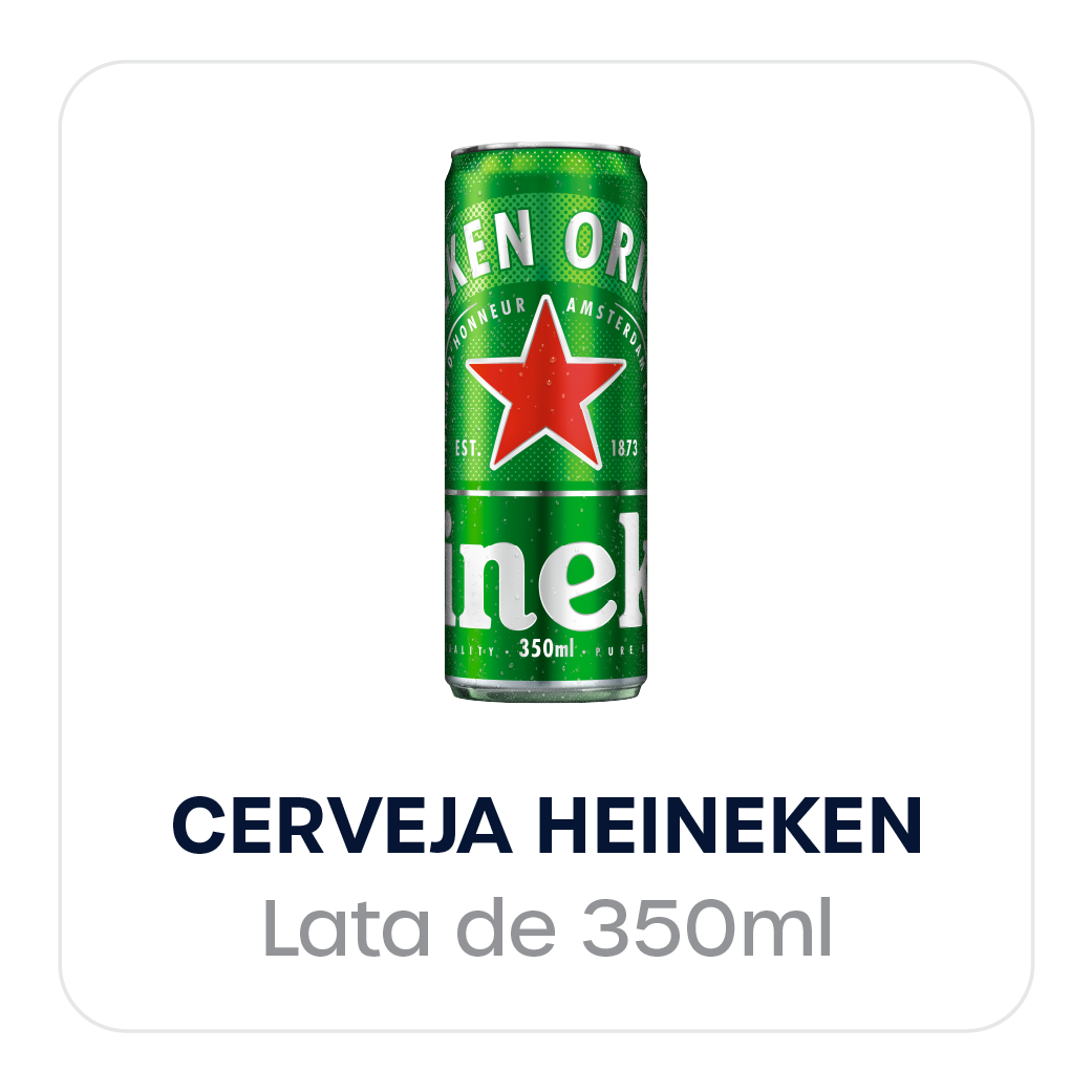 Cerveja Heineken 350ml