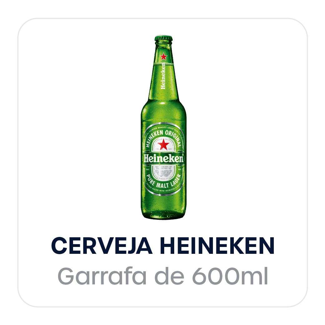 Cerveja Heineken 600ml