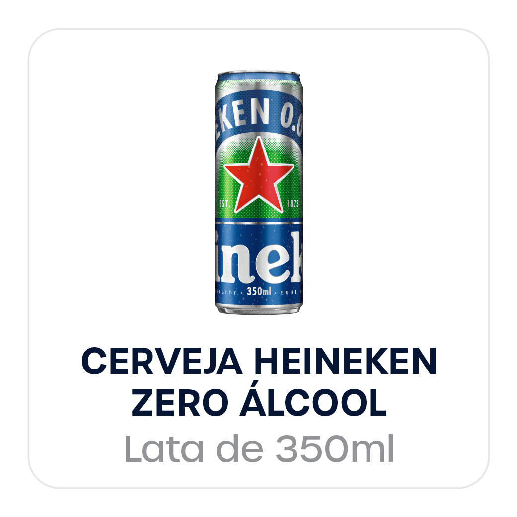 Cerveja Heineken Zero 350ml