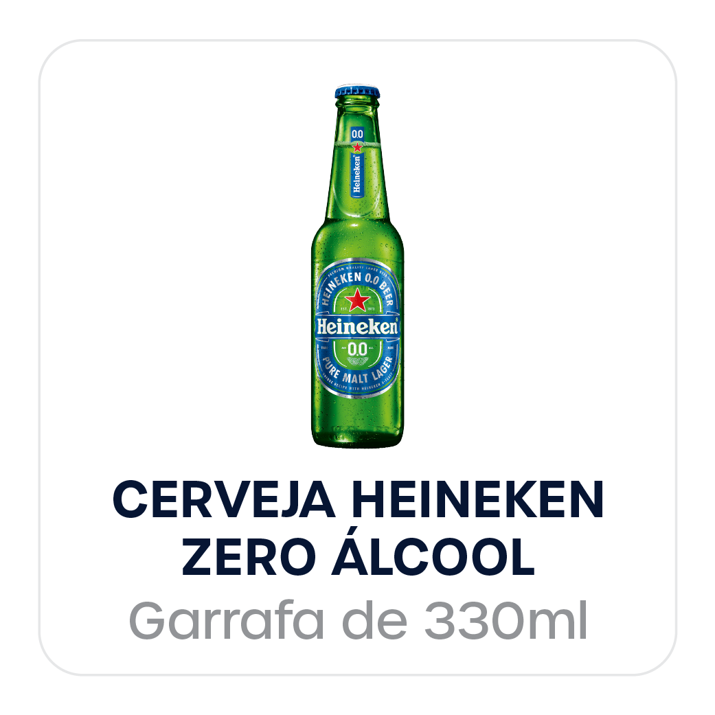 Cerveja Heineken Zero 330ml