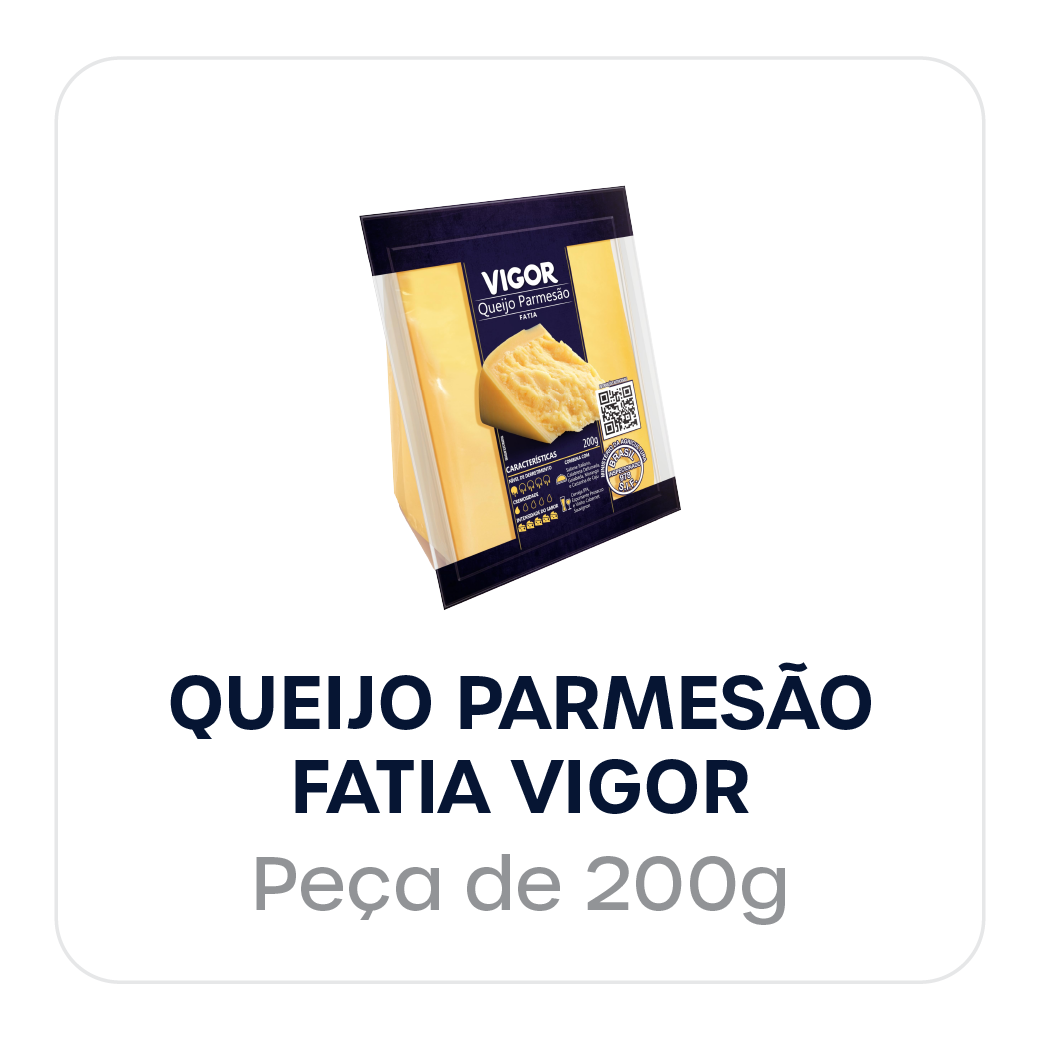 Queijo Parmesão Fatia Vigor