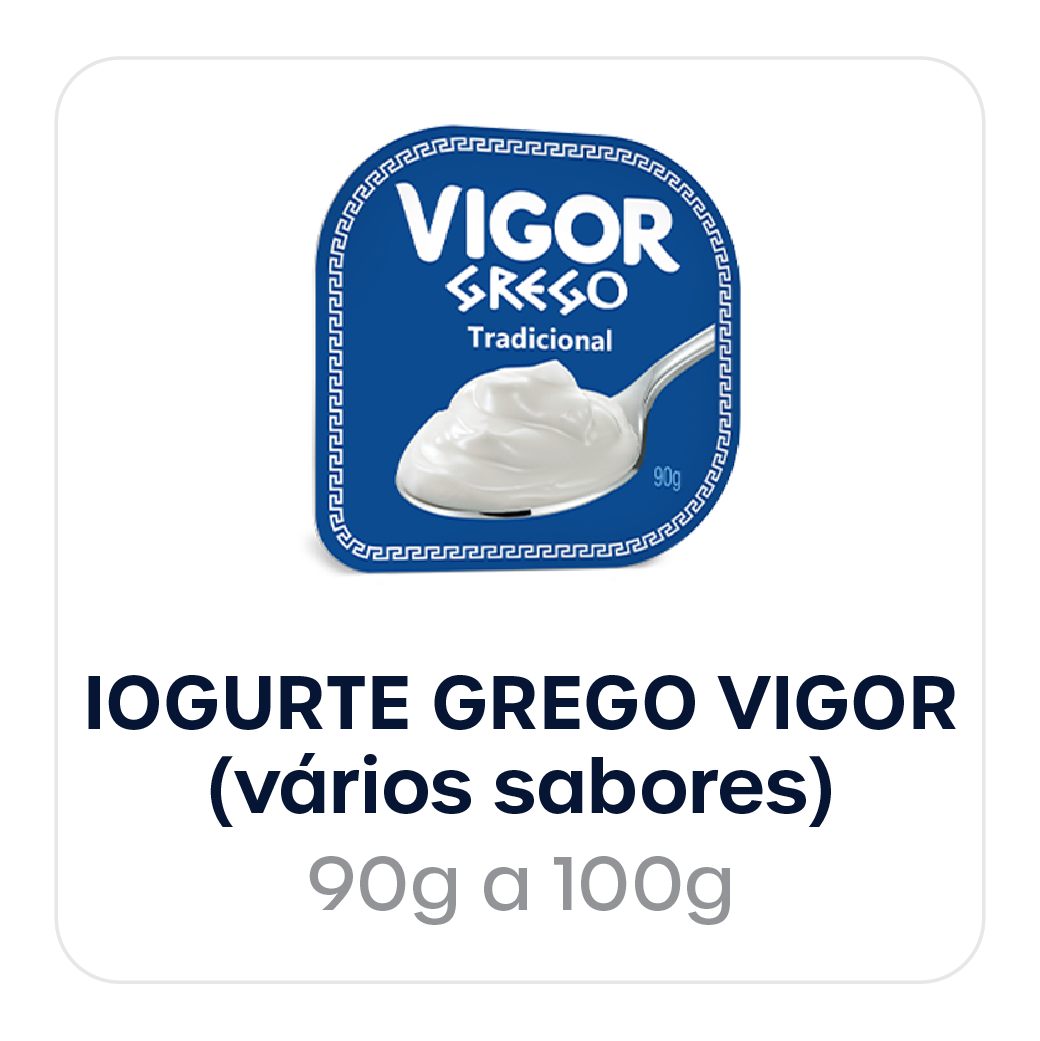 Iogurte Grego Vigor