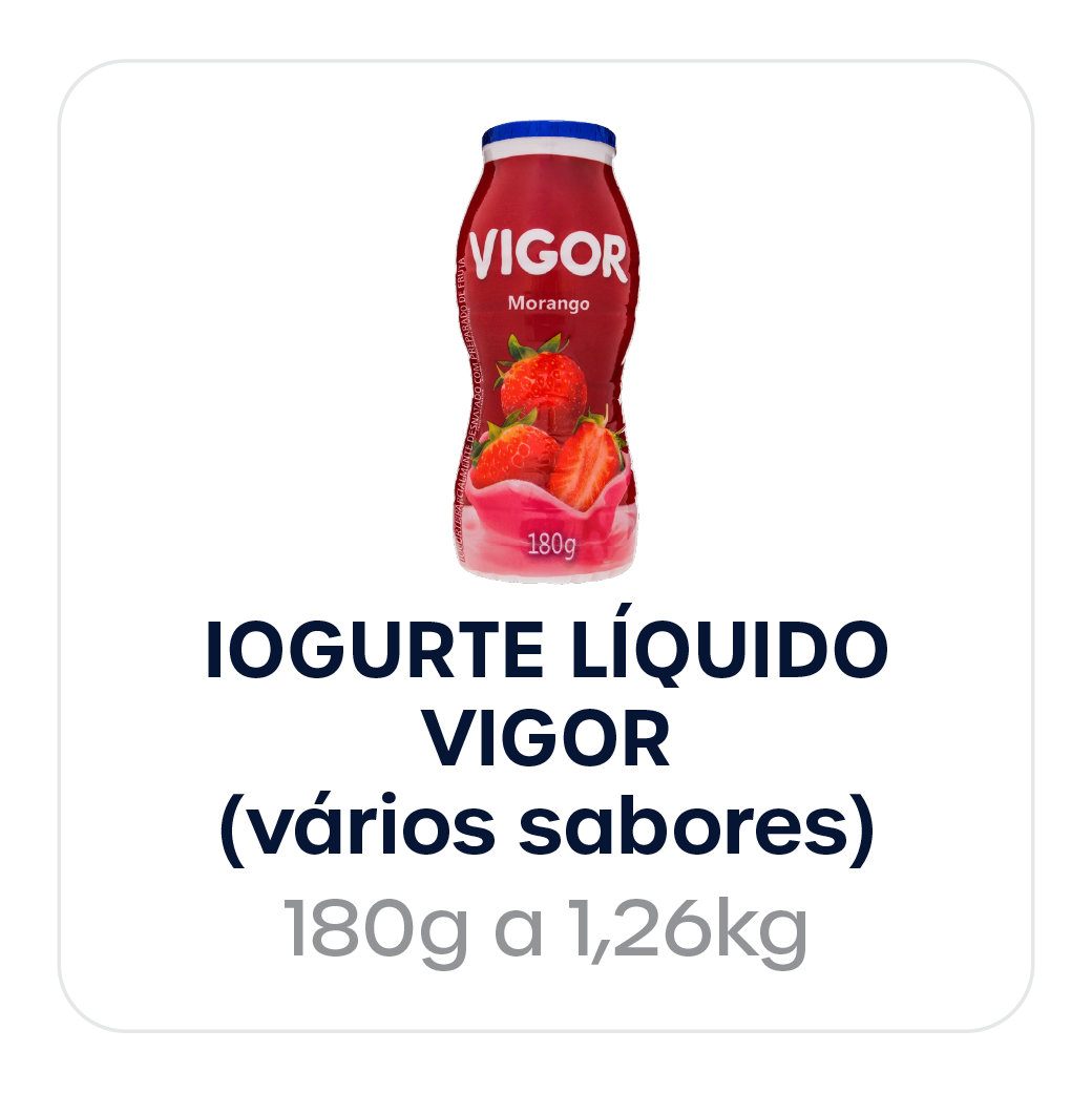 Iogurte Líquido Vigor