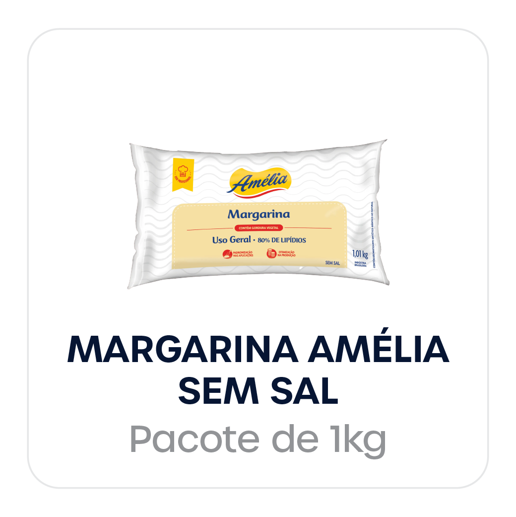 Margarina Sem Sal Amélia