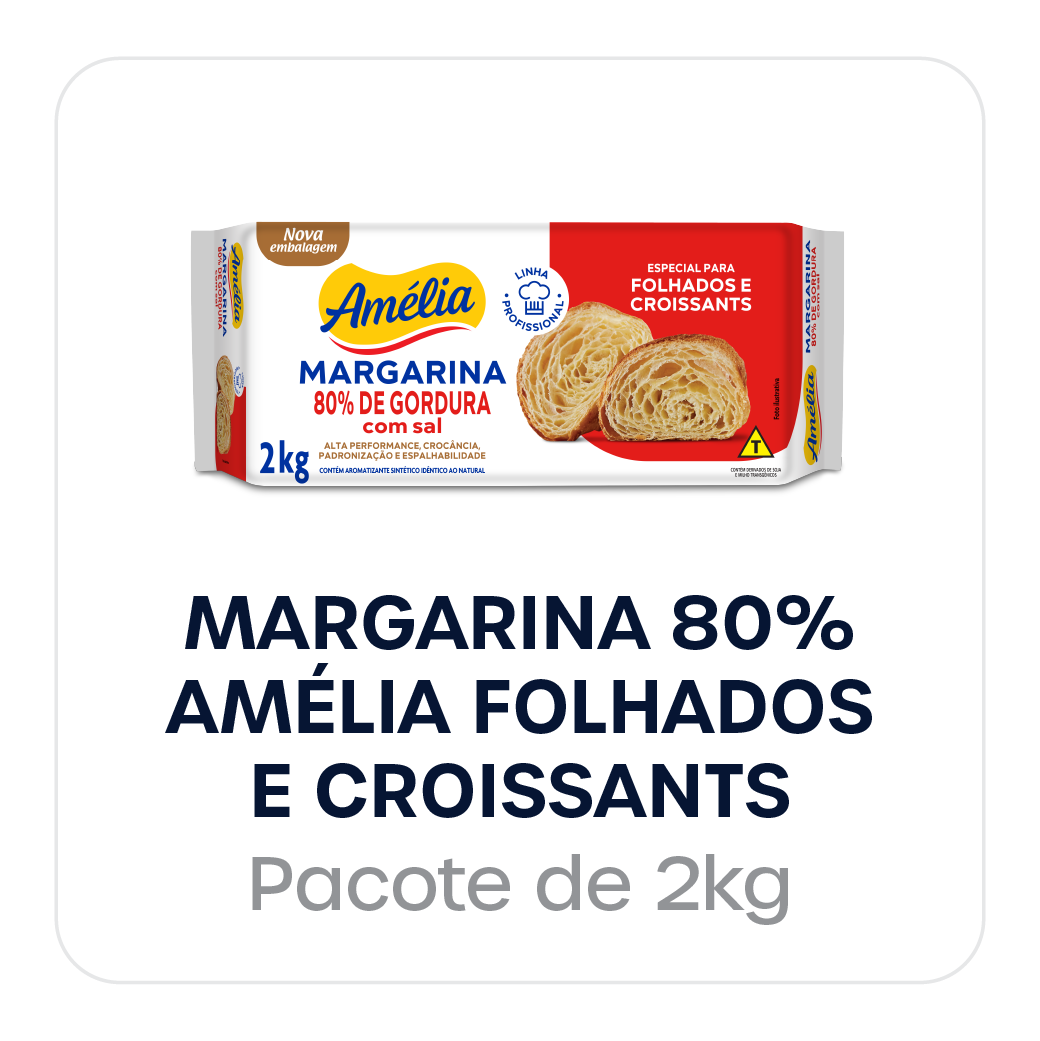 Margarina Folhados Amélia